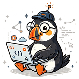 Geeky Puffin Logo